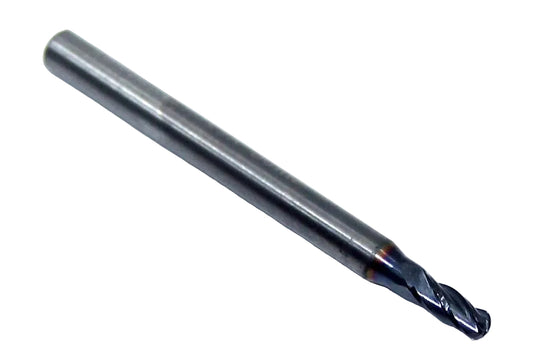 4BN0094IR019A KC633M Kennametal 3/32" Carbide 4 Flute End Mill Ball End .0938" Diameter .1875" Flute 1.50" Length .125" Shank 5824503