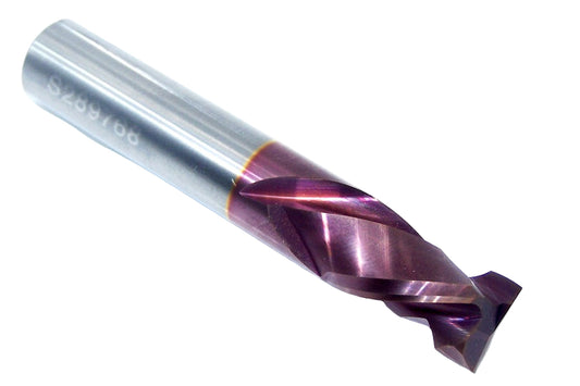 60-163MC Onsrud 1/2" Carbide Compression Router 2 Flute Marathon Coated .500" Diameter .875" Flute 3.00" Length .500" Shank