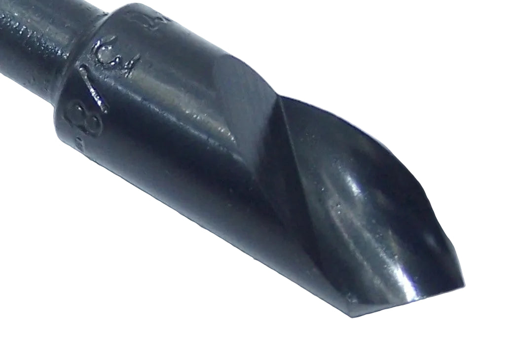 61037503 MaFord 90° Point HSS Countersink 1 Flute 3/8" Diameter 1/4" Shank 2" Length