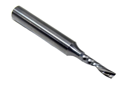 62-712 Onsrud 1/8" Carbide 1 Flute O Flute Router .125" Diameter .500" Flute 2.00" Length .250" Shank