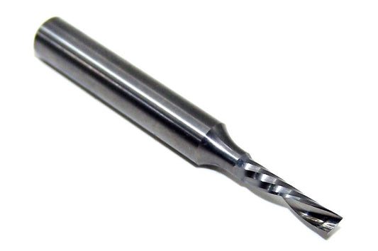 63-718 Onsrud 3/16" Carbide 1 Flute O Flute Upcut Router .1875" Diameter .625" Flute 2.00" Length .250" Shank