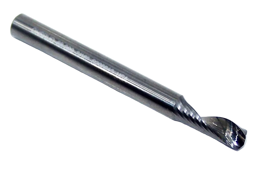 63-309 Onsrud 3/16" Carbide 1 Flute Router O Flute for Aluminum .1875" Diameter .500" Flute 2.00" Length .1875" Shank