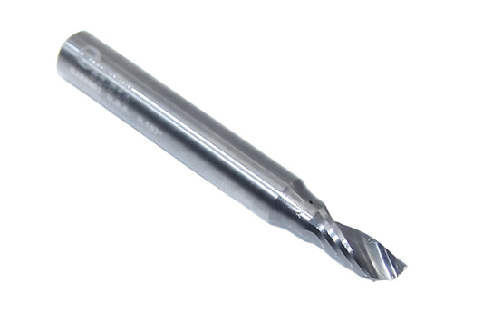 63-614 Onsrud 3/16" Carbide 1 Flute Router for Aluminum .1875" Diameter .375" Flute 2.00" Length .250" Shank