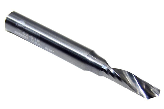 63-618 Onsrud 3/16" Carbide 1 Flute Router for Aluminum .187" Diameter .625" Flute 2.00" Length .250" Shank