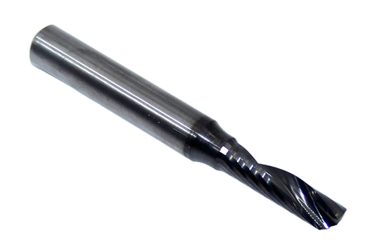 63-618ONX Onsrud 3/16" Carbide 1 Flute Router for Aluminum  ONX Coating .187" Diameter .625" Flute 2.00" Length .250" Shank