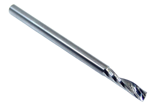 63-713 Onsrud 1/8" Carbide Upcut Router End Mill 1 Flute .125" Diameter .500" Flute 2.00" Length .125" Shank for Plastic