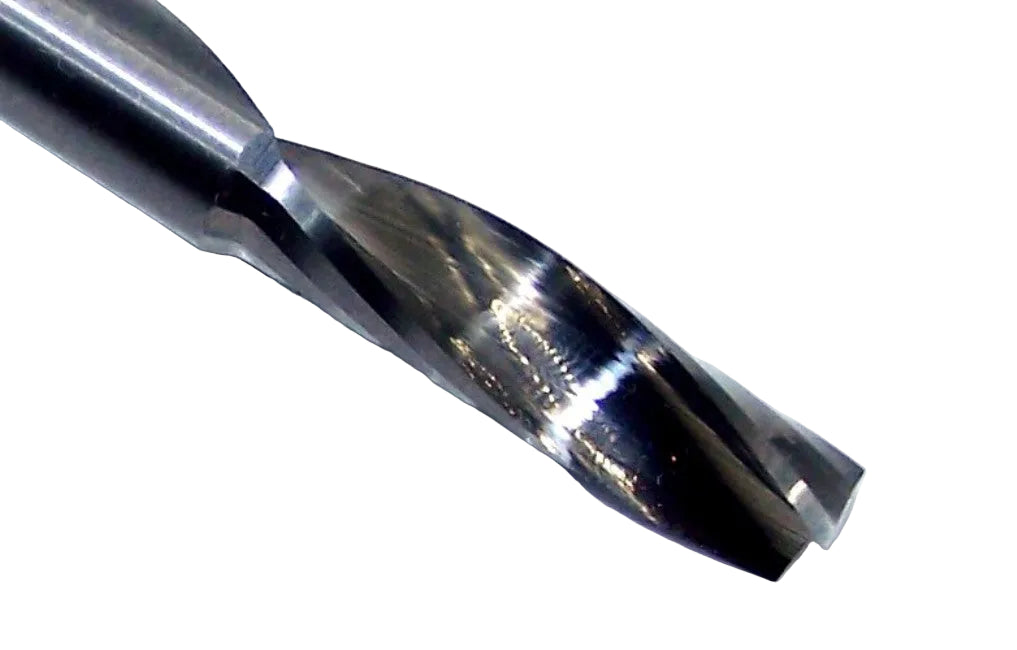 63-838 Onsrud 6.00mm Carbide 1 Flute Up Cut Router .236" Diameter .787" Flute 2.52" Length .236" Shank