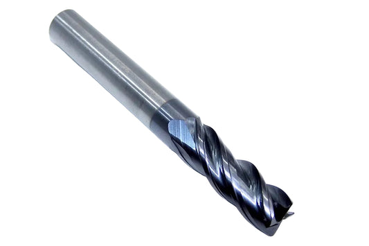 H1TE4RA0375R100HAR015 KCSM15 Kennametal 3/8" Carbide 4 Flute End Mill .015" End Radius .375" Diameter 1.00" Flute 3.00" Length .375" Shank 6676386