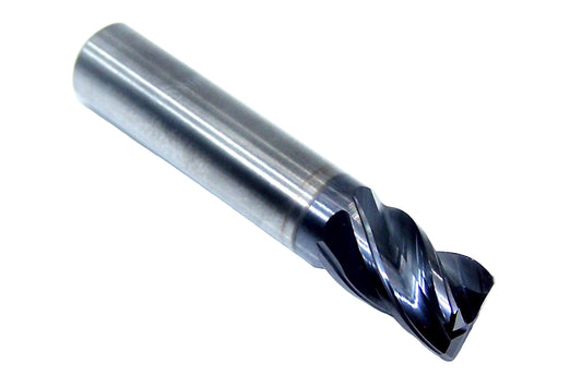 H1TE4CH0375S050HA KCPM15 Kennametal 3/8" Carbide 4 Flute End Mill .020" End Chamfer .375" Diameter .500" Flute 2.0" Length .375" Shank 6676998