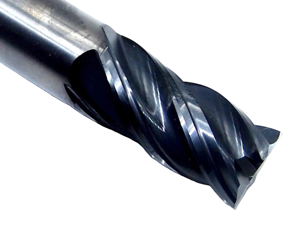 67213 IMCO 1/2" Carbide 4 Flute End Mill Square AlCrNX Coated .500" Diameter 1.00" Flute 3.00" Length .500" Shank  Pow-R Feed Mill