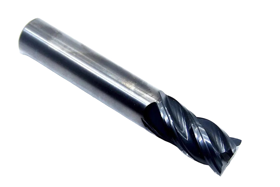 67213 IMCO 1/2" Carbide 4 Flute End Mill Square AlCrNX Coated .500" Diameter 1.00" Flute 3.00" Length .500" Shank  Pow-R Feed Mill