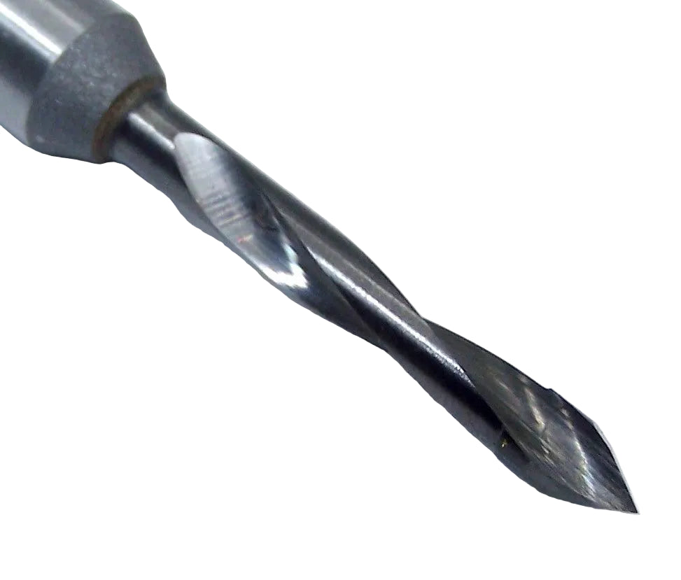 72-079 Onsrud Solid Carbide Boring Bit Drill, Right Hand 2 Flute .1969" Diameter 1.34" Flute 2.76" Length .394" Shank (Copy)