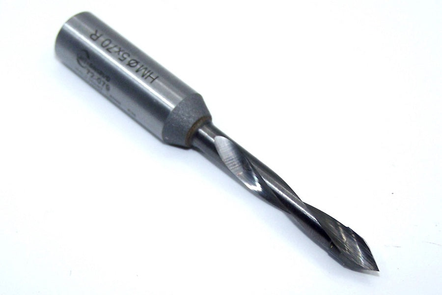 72-079 Onsrud Solid Carbide Boring Bit Drill, Right Hand 2 Flute .1969" Diameter 1.34" Flute 2.76" Length .394" Shank (Copy)