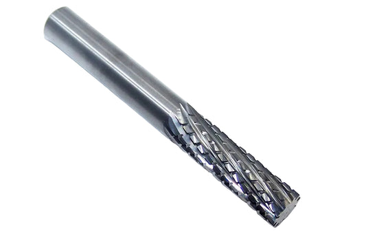 72948 Kyocera SGS 5/16" Carbide 10 Flute CFPR Router Flat End Bright 0.3125" Diameter 1.00" Flute 2.50" Length 0.3125" Shank for Carbon Fiber
