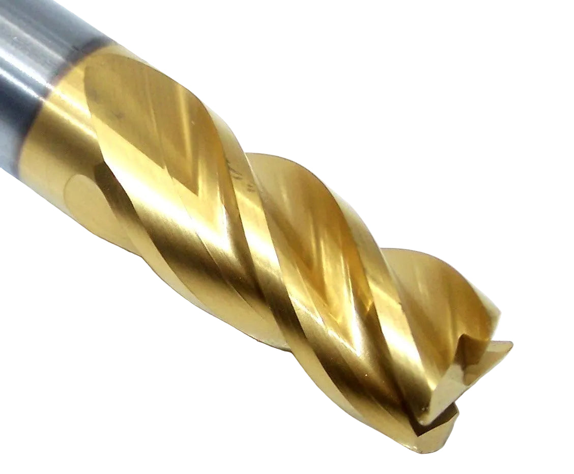 GOPR4RA0500S100HAR030 KCU20 Kennametal 1/2" Carbide 4 Flute End Mill .030 Radius .500" Diameter 1.00" Flute 3.0" Length .500" Shank GOmill™ PRO 7301842
