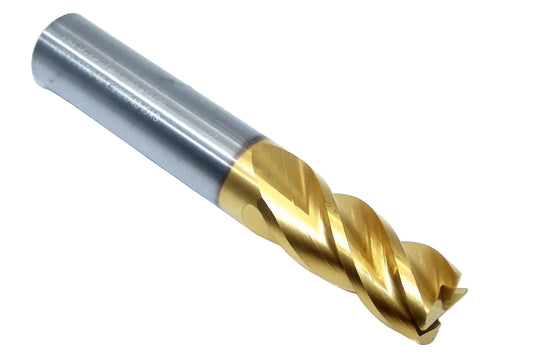 GOPR4RA0500S100HAR030 KCU20 Kennametal 1/2" Carbide 4 Flute End Mill .030 Radius .500" Diameter 1.00" Flute 3.0" Length .500" Shank GOmill™ PRO 7301842