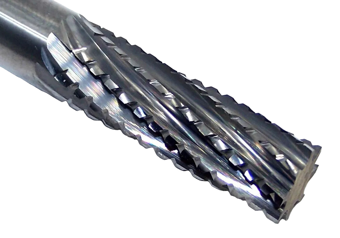 82979 Kyocera SGS 10.00mm Carbide CFRP Router Square End Bright 0.3937" Diameter 1.10" Flute 2.48" Length 0.3937" Shank