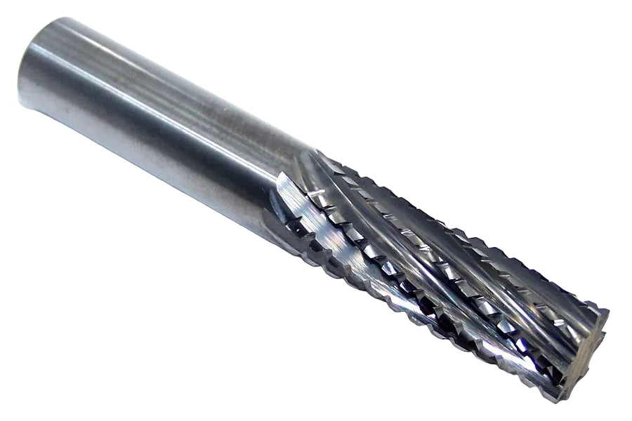 82979 Kyocera SGS 10.00mm Carbide CFRP Router Square End Bright 0.3937" Diameter 1.10" Flute 2.48" Length 0.3937" Shank