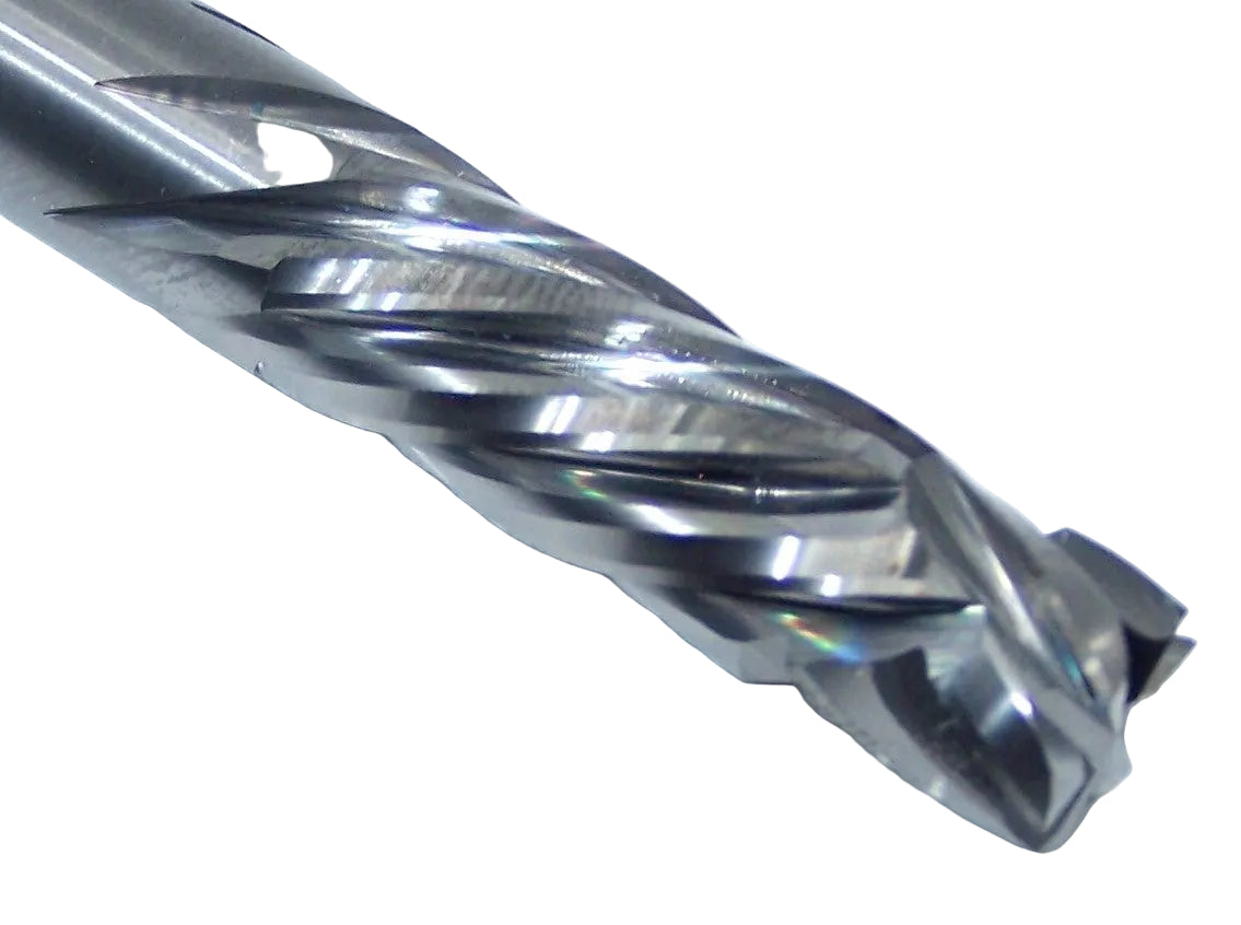 82994 Kyocera SGS 10.00mm Carbide Compression Router Square End Bright 0.3937" Diameter .984" Flute 2.48" Length 0.3937" Shank SER 25