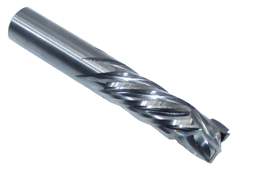 82994 Kyocera SGS 10.00mm Carbide Compression Router Square End Bright 0.3937" Diameter .984" Flute 2.48" Length 0.3937" Shank SER 25