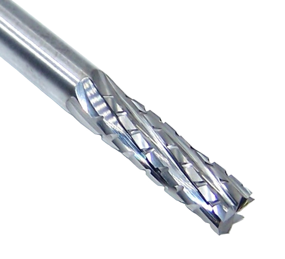 83102 Kyocera SGS 4.00mm Carbide CFRP Router Square End TiB2 Coated 0.1575" Diameter .472" Flute 1.97" Length 0.1575" Shank