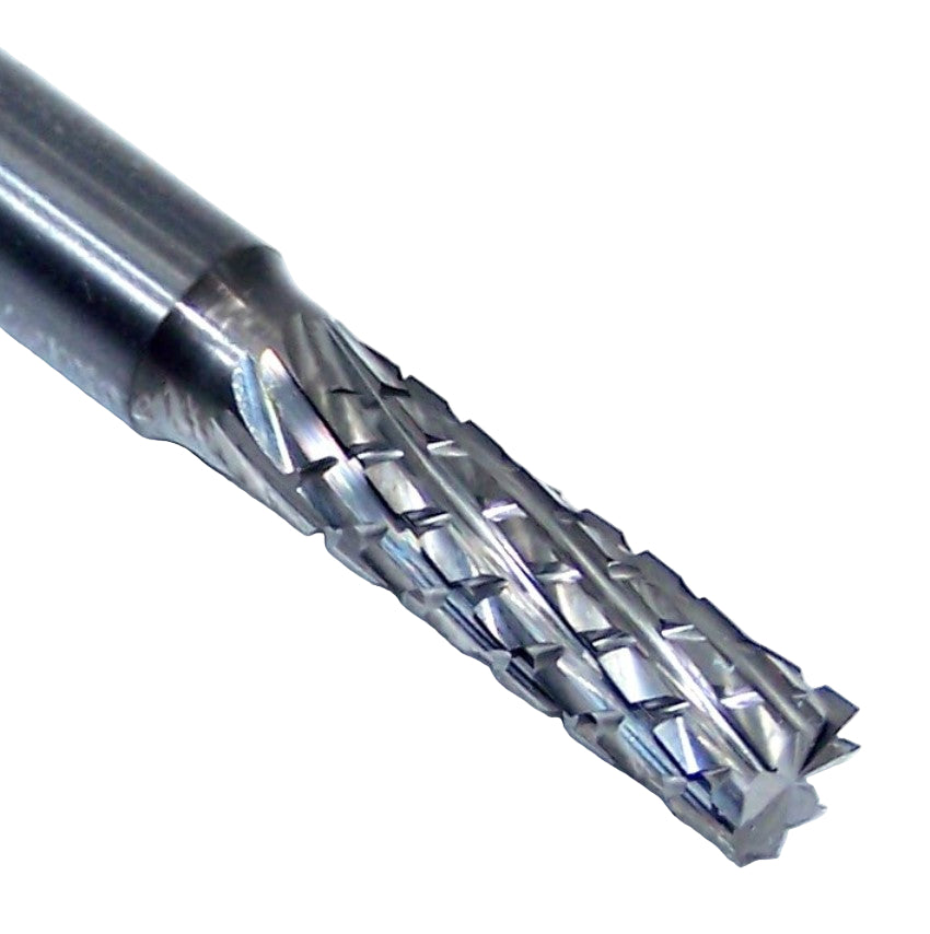 83103 Kyocera SGS 5.00mm Carbide CFRP Router Square End TiB2 Coated 0.1969" Diameter .5906" Flute 1.96" Length 0.236" Shank