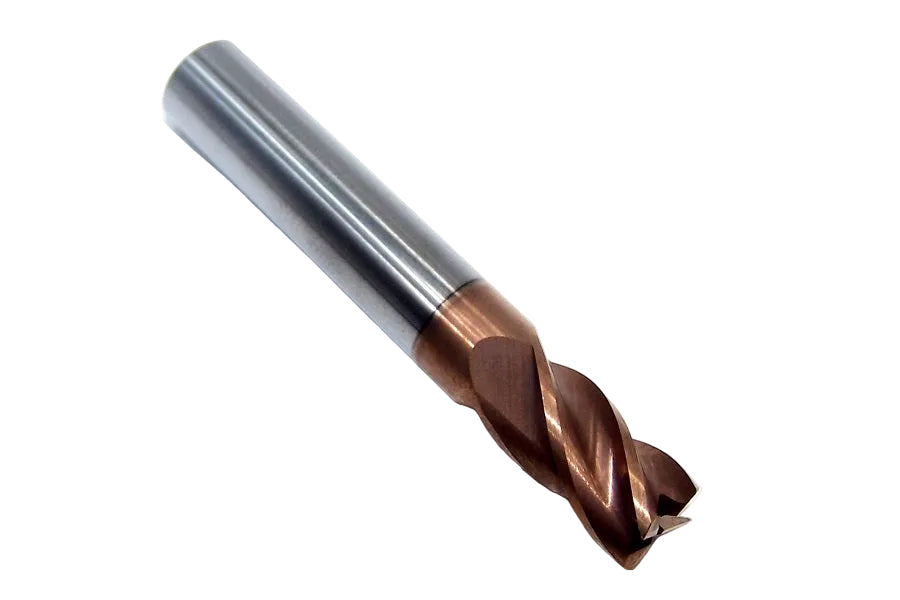 87705 Helical Solutions 5/16" Carbide 4 Flute End Mill .010" Radius .3125" Diameter .500" Flute 2.00" Length .3125" Shank HSV-S-40312-R.010