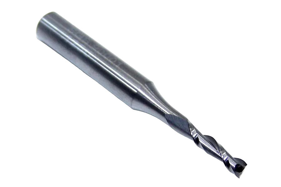 90001 Kyocera SGS 1/8" Carbide 2 Flute Up Cut Wood Router End Mill .125" Diameter 0..500" Flute 2.00" Length .250" Shank 21S