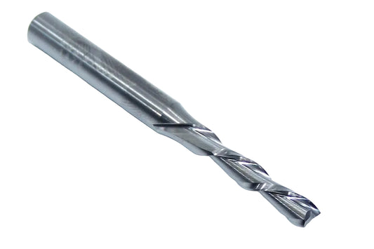 91009 SGS 3/16" Carbide Down Cut Router 2 Flute SQ .1875" Diameter .750" Flute 2.50" Length .250" Shank