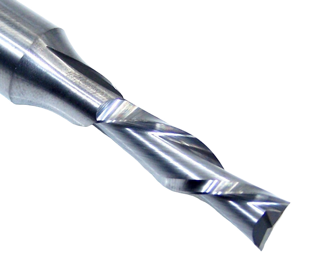 91025 SGS 5/16" Carbide 2 Flute Down Cut Router End Mill .3125" Diameter 1.00" Flute 3.00" Length .500" Shank
