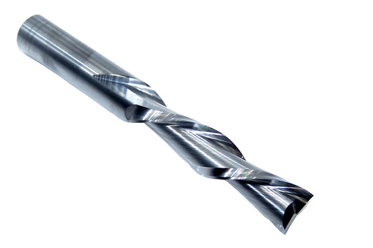 91045 SGS 1/2" Carbide 2 Flute Down Cut Router End Mill .500" Diameter 2.00" Flute 4.00" Length .500" Shank