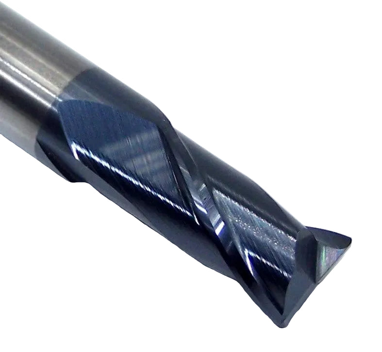 93186 YG1 3/8" Carbide 2 Flute End Mill X-Power for Hard Materials .020" Radius .375" Diameter 0.625" Flute 3.00" Length .375" Shank Stub