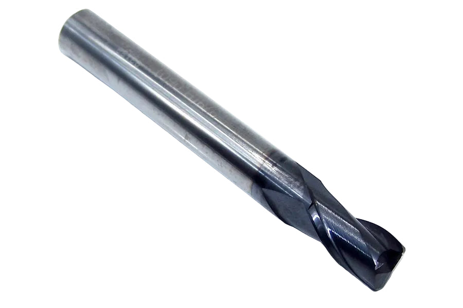 93188 YG1 3/8" Carbide 2 Flute End Mill X-Power for Hard Materials .060" Radius .375" Diameter 0.625" Flute 3.00" Length .375" Shank Stub