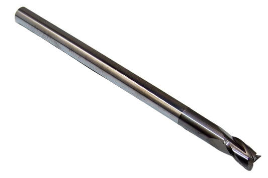 945612 Harvey Tool .1875" Carbide 3 Flute End Mill .750" Extended Reach .1875" Diameter 0.281" Flute 3.0" Length 0.1875" Shank