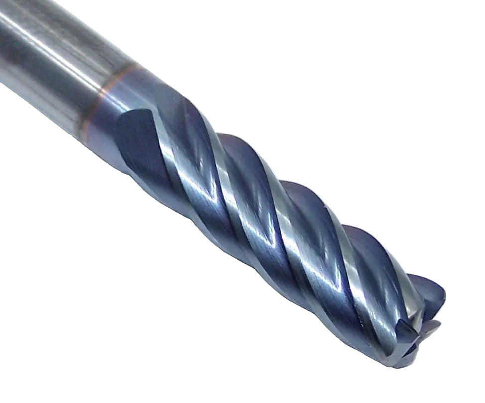 RE1-.250.750.750Z5030C25 Ingersoll 1/4" Carbide 5 Flute End Mill .030" Radius TiAlCN Coated .250" Diameter .750" Flute 2.50" Length .250" Shank RhinoRound (9589527)