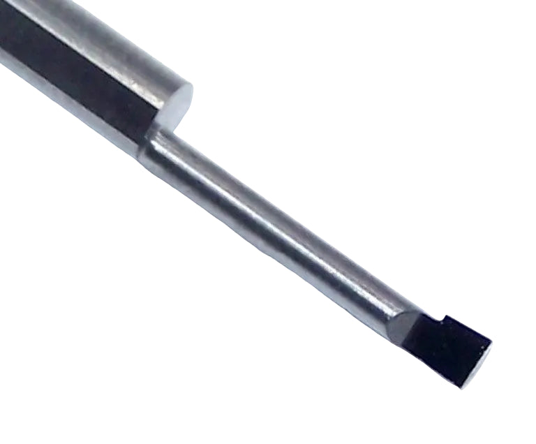 BB-080500 Micro100 0.080" Carbide Boring Bar 0.500" Max Depth 0.020" Projection 1.5" Length 0.1250" Shank