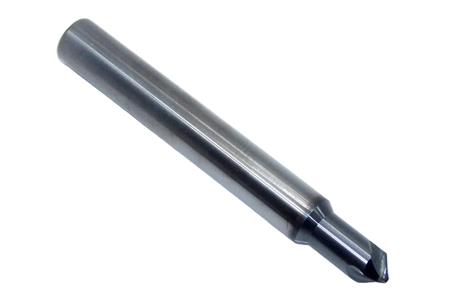 CMM-3150O090 Kyocera 8.00mm Carbide 90° Chamfer Mill AlTiN Coated 0.3150" Diameter 0.1575" Flute 2.32" Length 0.3150" Shank