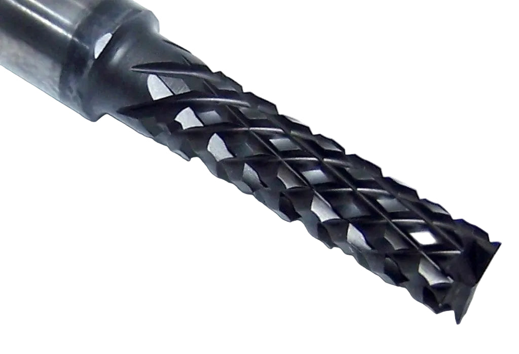 Onsrud 3/16" Carbide 8 Flute Router Burr Diamond Coated .1875" Diameter .625" Flute 2.00" Length .250" Shank