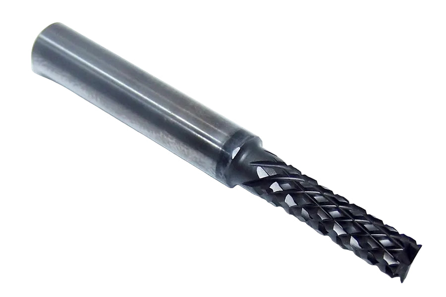 Onsrud 3/16" Carbide 8 Flute Router Burr Diamond Coated .1875" Diameter .625" Flute 2.00" Length .250" Shank