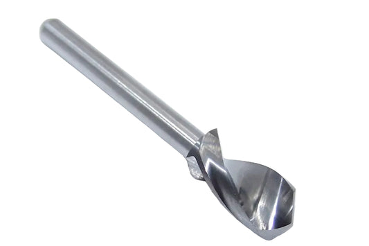 DR100981E Kyocera SGS 1/4" Carbide 2 Flute Drill Bit PCB Type  0.2500" Diameter 0.500" Flute 1.5" Length 0.125" Shank 130° Point (155-2500.500)
