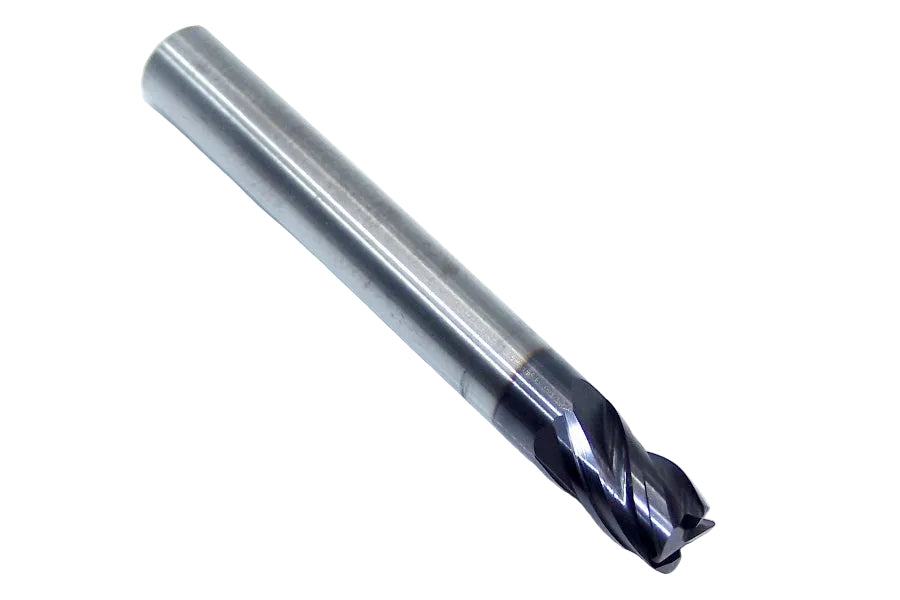 DVH41606RC Destiny Tool 1/4" Carbide 4 Flute End Mill .2500" Diameter .375" Flute 2.00" Length .020" Radius