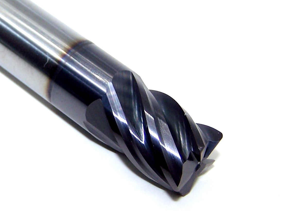 DVH53210RC Destiny Tool 1/2" Carbide 5 Flute End Mill .030" Radius TiAlN .500" Diameter .625" Flute 3.00" Length