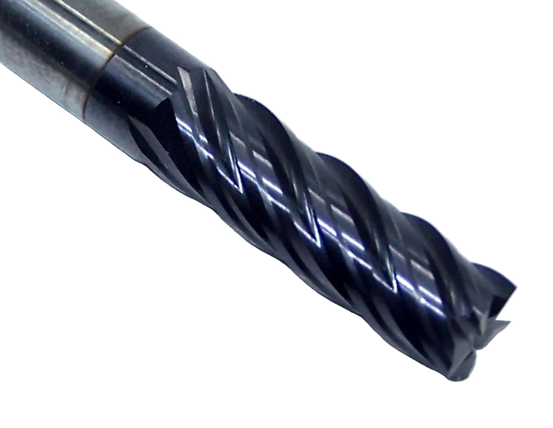 DVH51612C Destiny Tool 1/4" Carbide 5 Flute End Mill SQ TiAlN .250" Diameter .750" Flute 2.50" Length .250" Shank