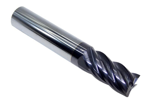 DVH53216C Destiny Tool 1/2" Carbide 5 Flute End Mill Square TiAlN .500" Diameter 1.00" Flute 3.00" Length