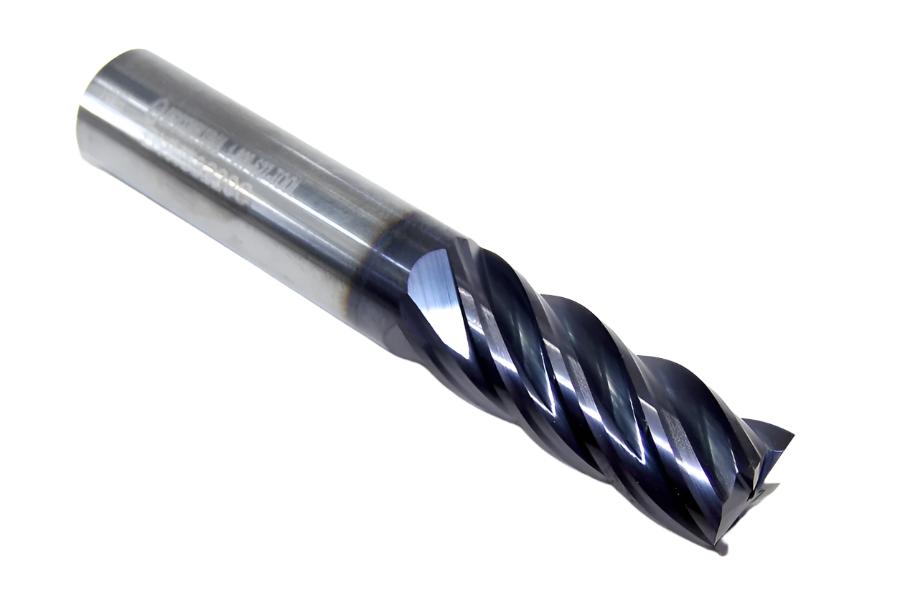 DVH53220C Destiny Tool 1/2" Carbide 5 Flute End Mill Square TiAlN .500" Diameter 1.25" Flute 3.00" Length .500" Shank