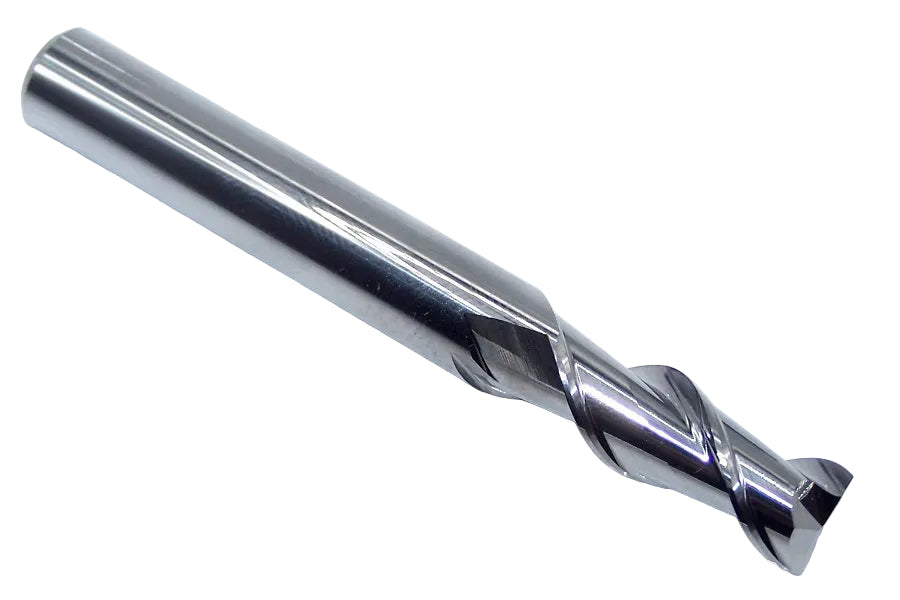 E5522080 YG1 8.00mm Carbide 2 Flute End Mill ALU-POWER SQ for Aluminum .315" Diameter .748" Flute 2.48" OAL .315" Shank