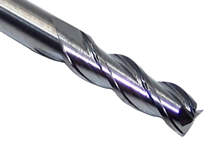 E5G95901 YG1 1/8" Carbide 3 Flute End Mill ALU-POWER HPC for Aluminum Square .1250" Diameter .375" Flute 1.50" OAL .125" Shank