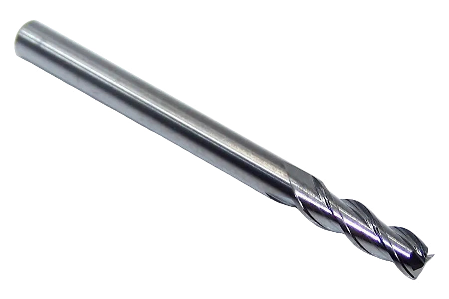 E5G95901 YG1 1/8" Carbide 3 Flute End Mill ALU-POWER HPC for Aluminum Square .1250" Diameter .375" Flute 1.50" OAL .125" Shank