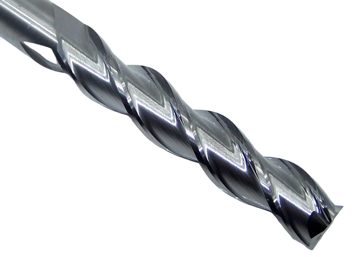 E5G95915 YG1 1/2" Carbide 3 Flute End Mill ALU-POWER HPC for Aluminum .500" Diameter 2.50" Flute 5.0" Length .500" Shank