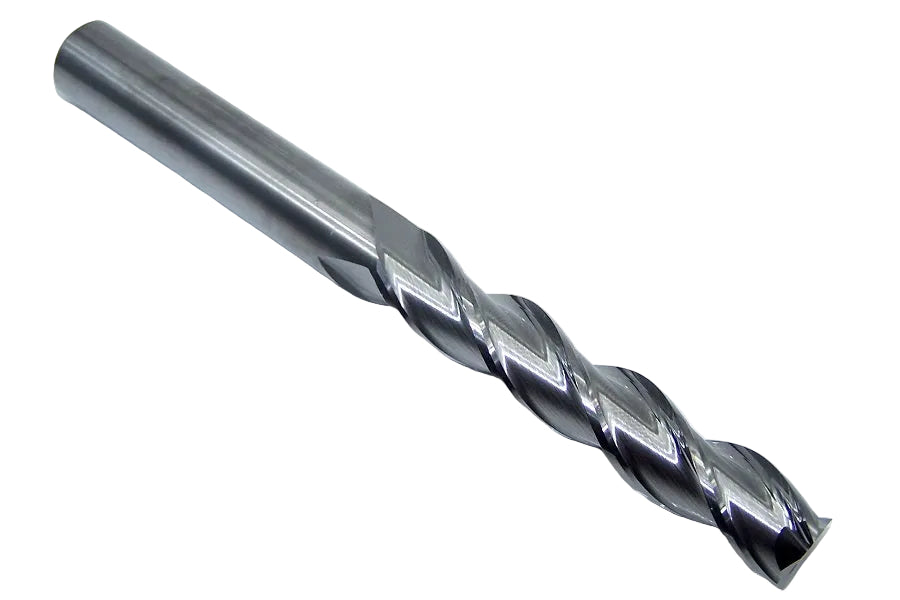 E5G95915 YG1 1/2" Carbide 3 Flute End Mill ALU-POWER HPC for Aluminum .500" Diameter 2.50" Flute 5.0" Length .500" Shank
